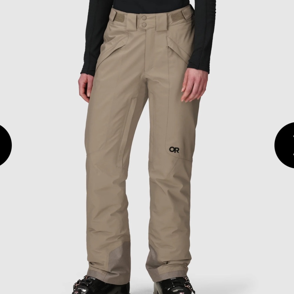 Outdoor Research Beige Snowcrew Pants - BRAND NEW